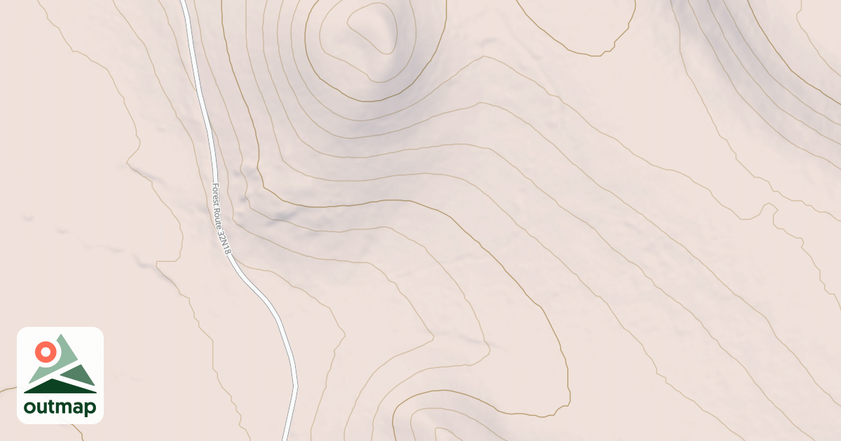 Map of ASH BUTTE