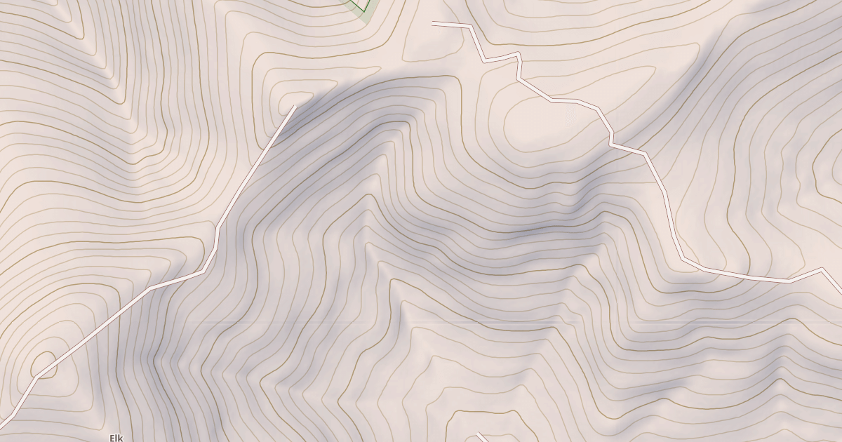 Map preview of SKUNK GULCH