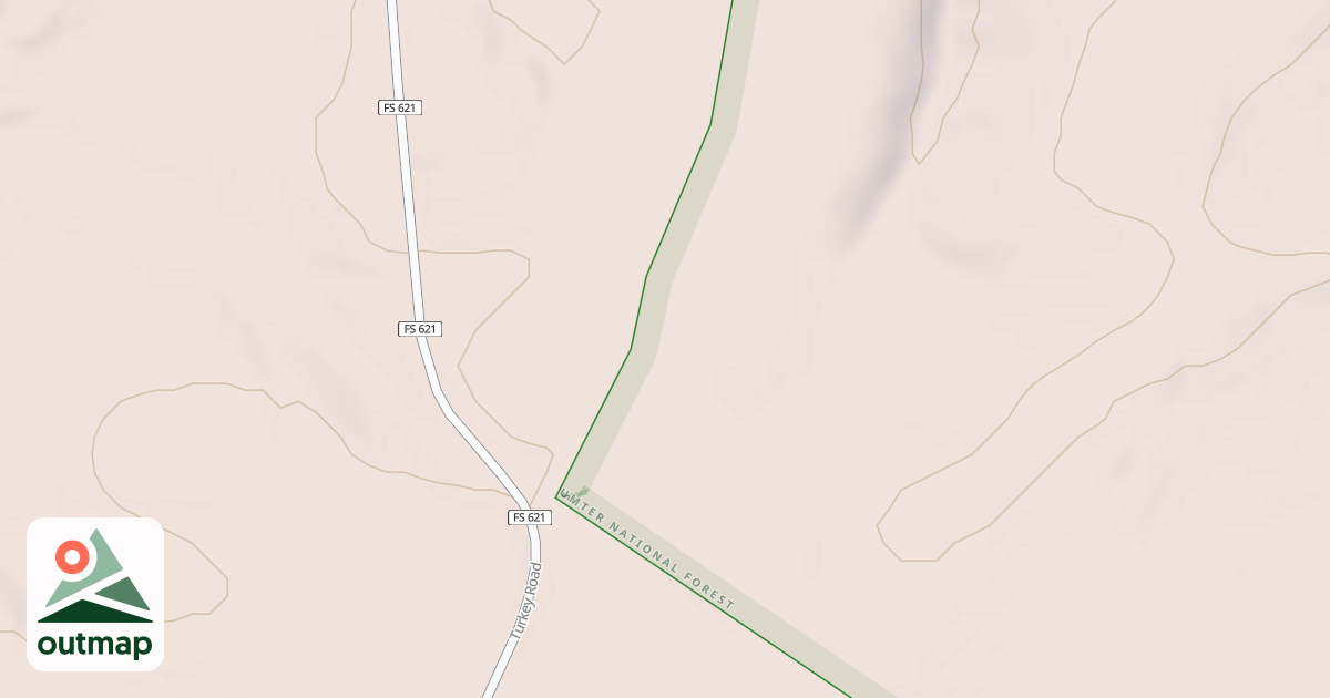 Map of ROAD 621A