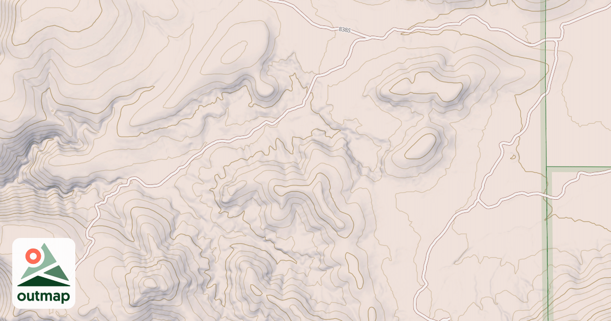 Map of USFS National Forest System Roads {FA28252C-4C0B-4424-89DF-B2B5DCB0076E}