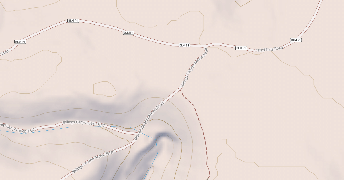 Map preview of BLM National GTLF Public Motorized Roads b3c8e963-7cd3-455a-a2f5-18bd2f4a7a15