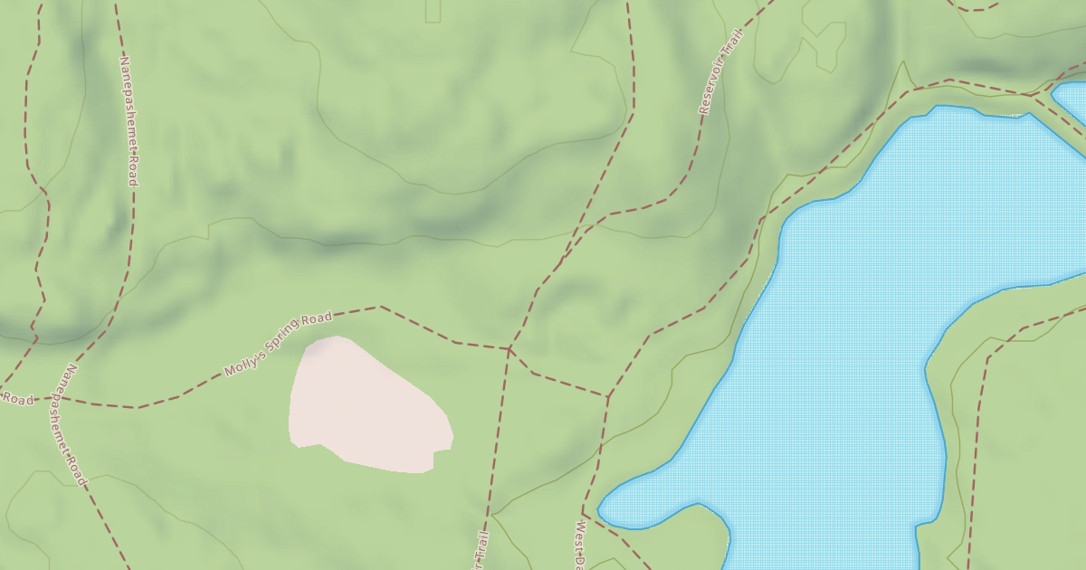 Map preview of Reservoir Trail