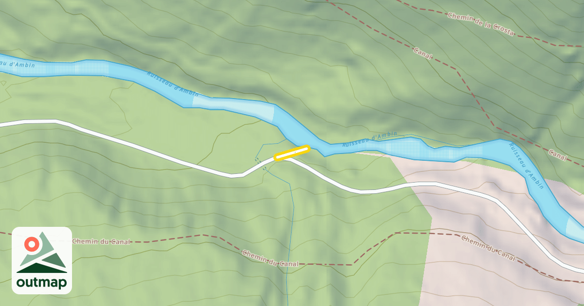 Map of Boucle du Planay