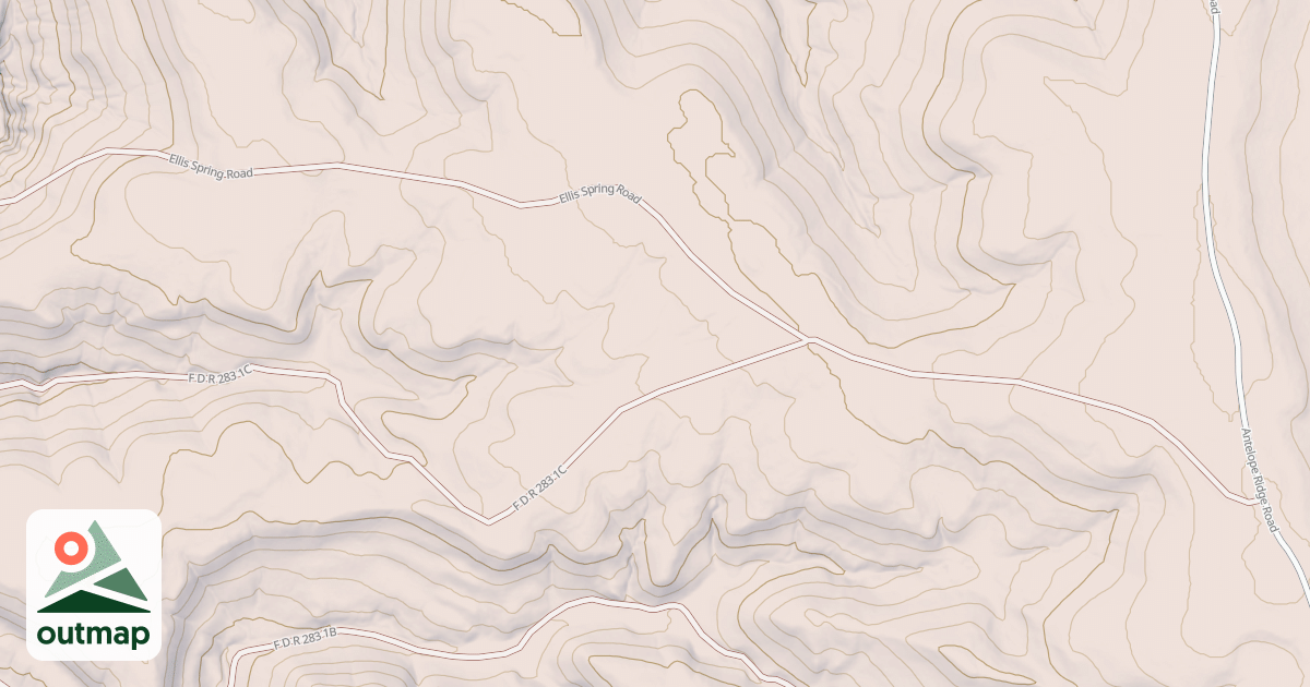 Map of GILLETTE RIM BR 1C