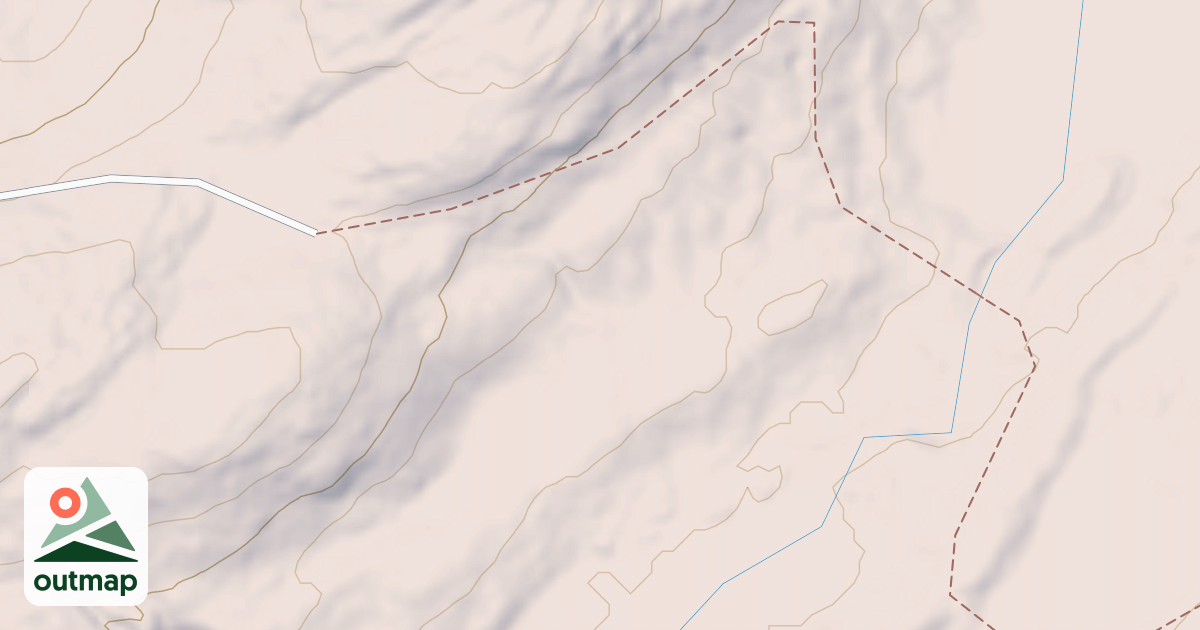 Map of Bug Lake Trail