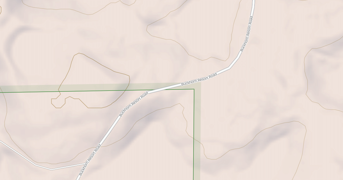 Map preview of BUCKHORN RESORT ROAD