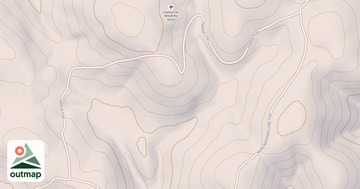 Map of SAWMILL OHV