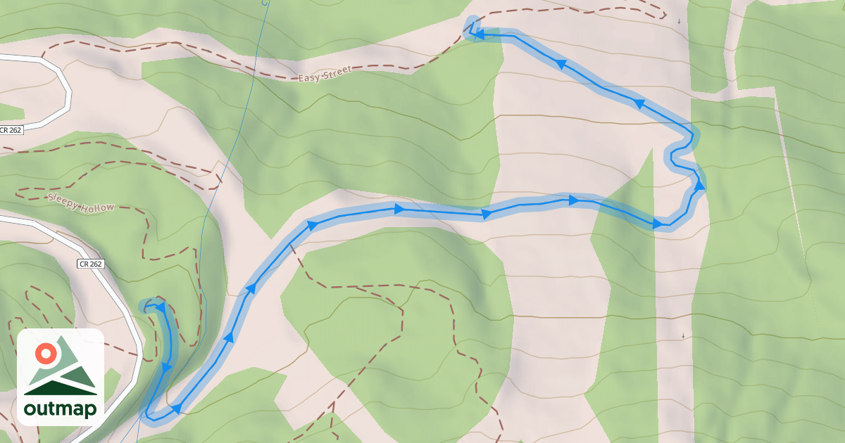 Map of River Run Trail