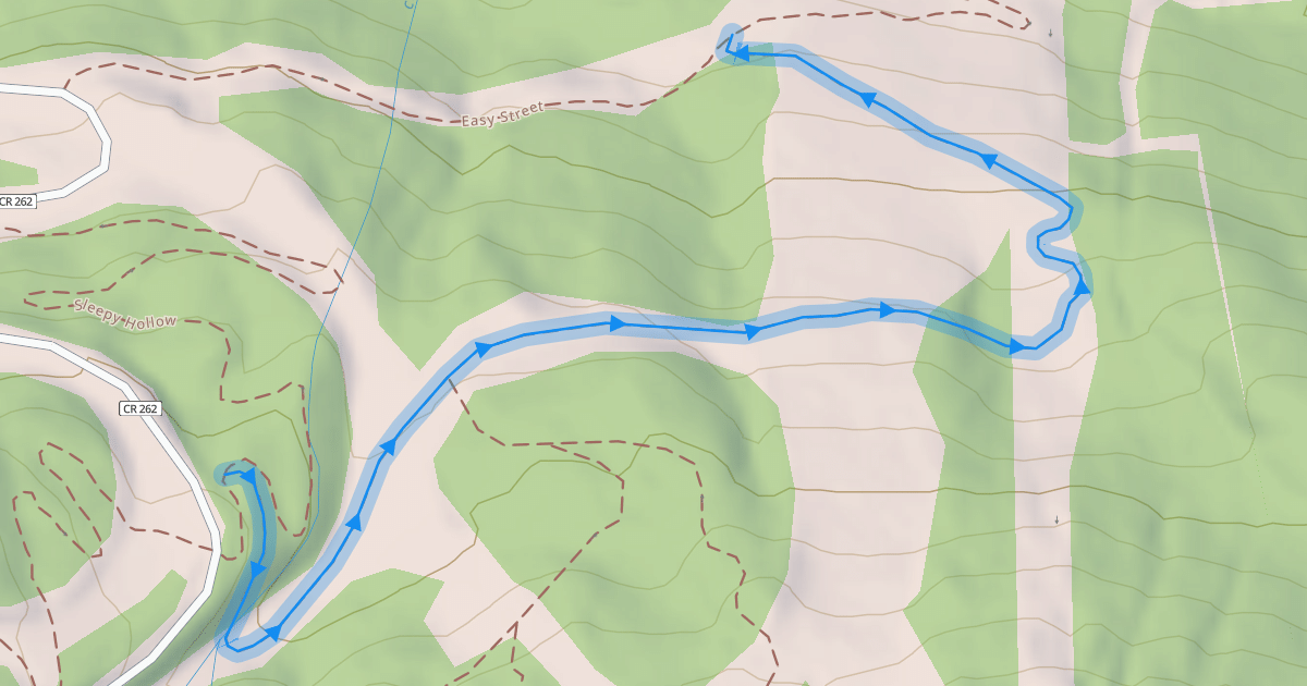 Map preview of River Run Trail