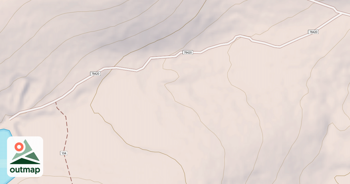 Map of PORCUPINE LAKE