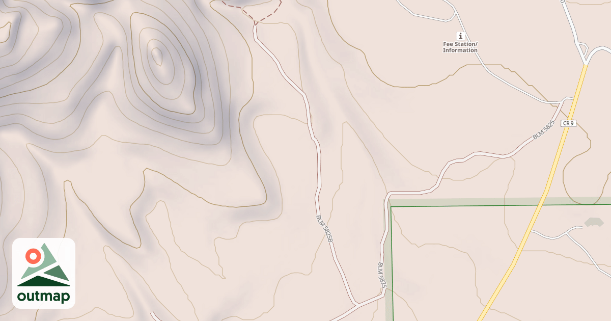 Map of BLM National GTLF Public Motorized Roads 41009ee7-e08d-4f81-ad96-2c395b2a5777