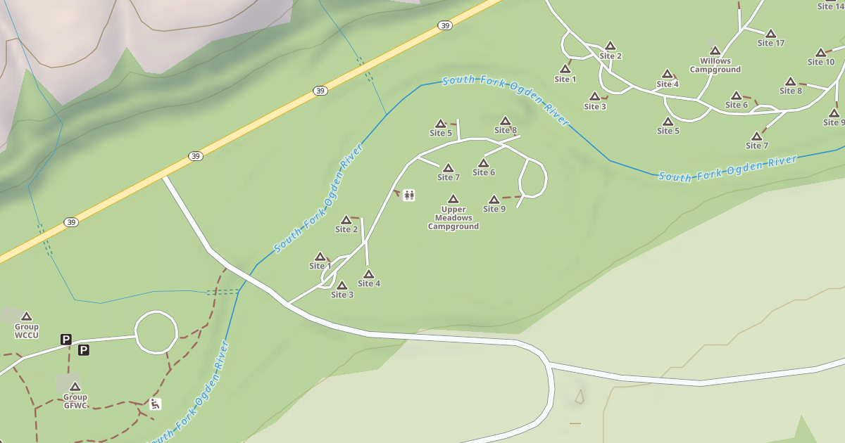 Map preview of UPPER MEADOWS CG
