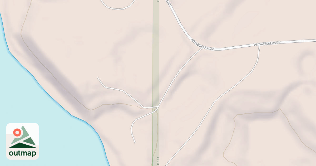 Map of ARROWHEAD ROAD SPUR C