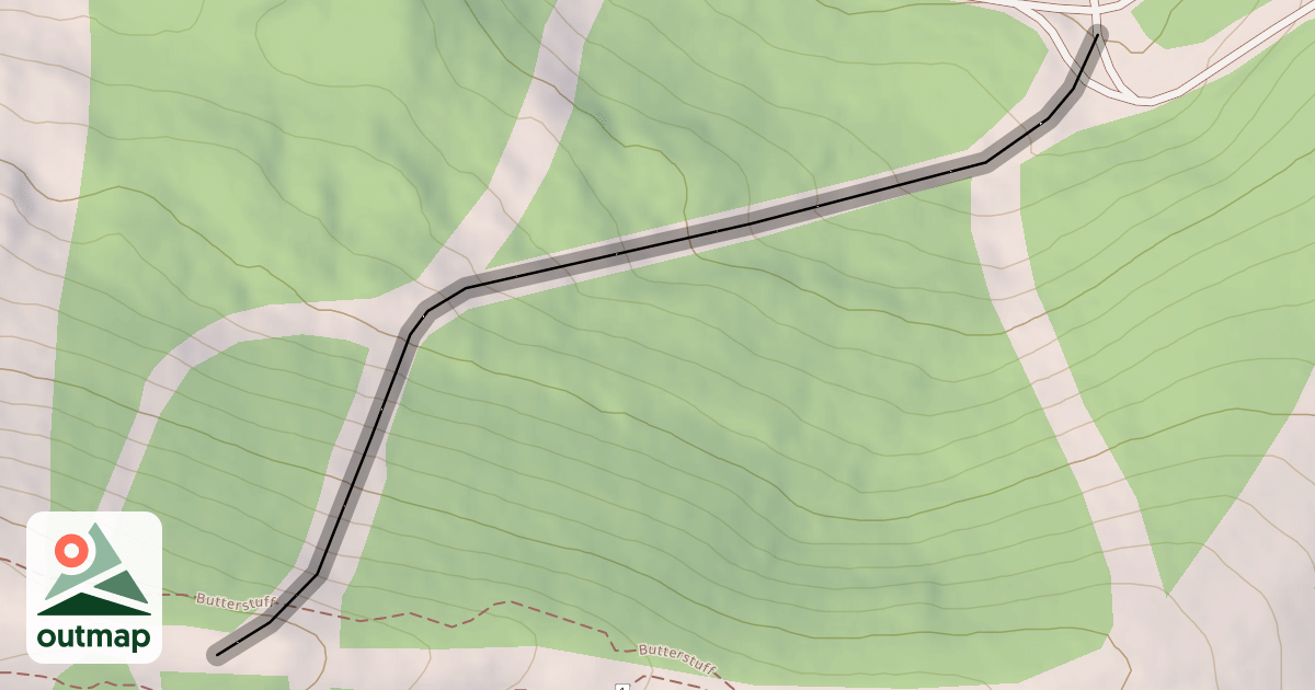 Map of Toomey's Trail