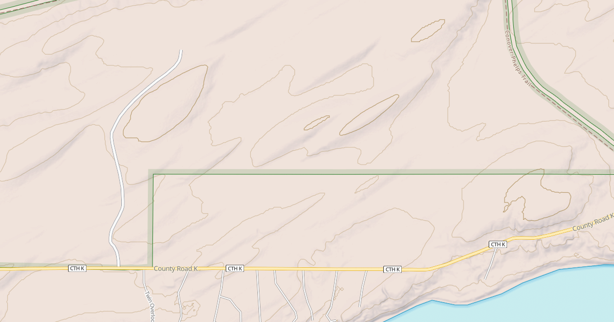 Map preview of Vilas County Snowmobile