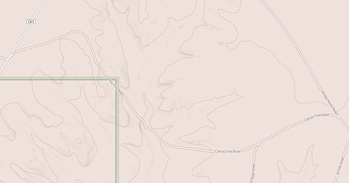 Map preview of WHITBY CANYON X-ING