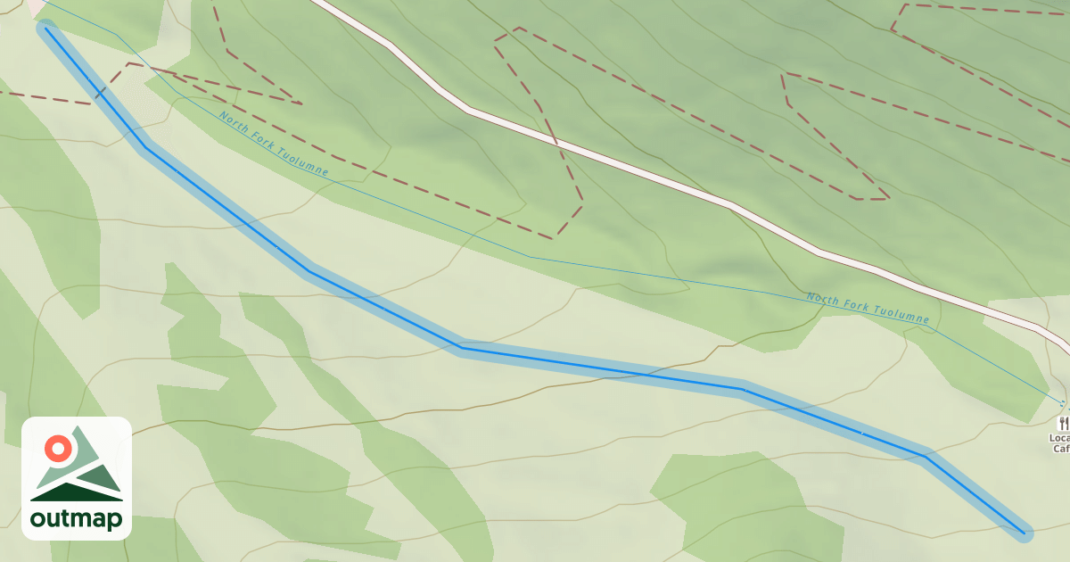 Map of Lower Gold Nugget