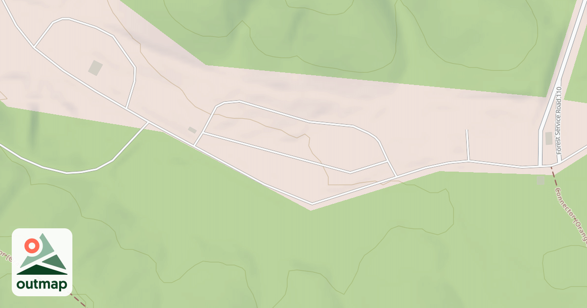 Map of H.F. A SITES 17-20 ACCESS
