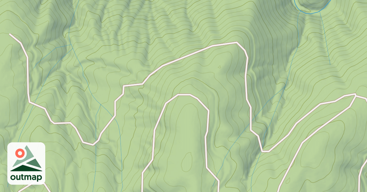 Map of FALL RIVER SPUR A