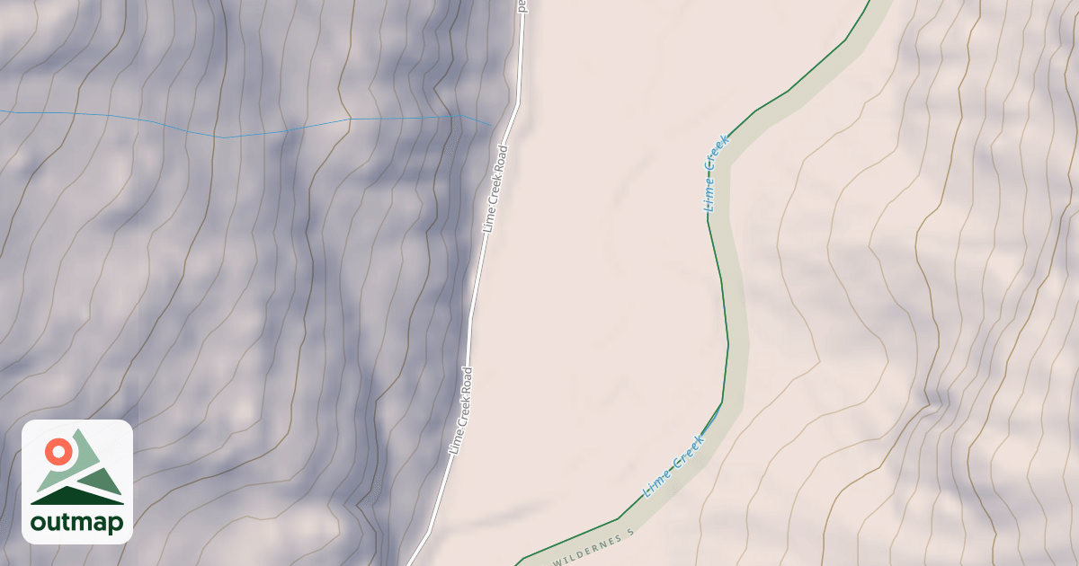 Map of LIME CRK FISHING AREA