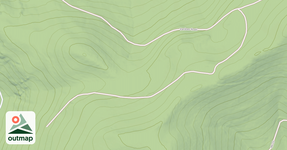Map of BEAR TUNNEL LOOP