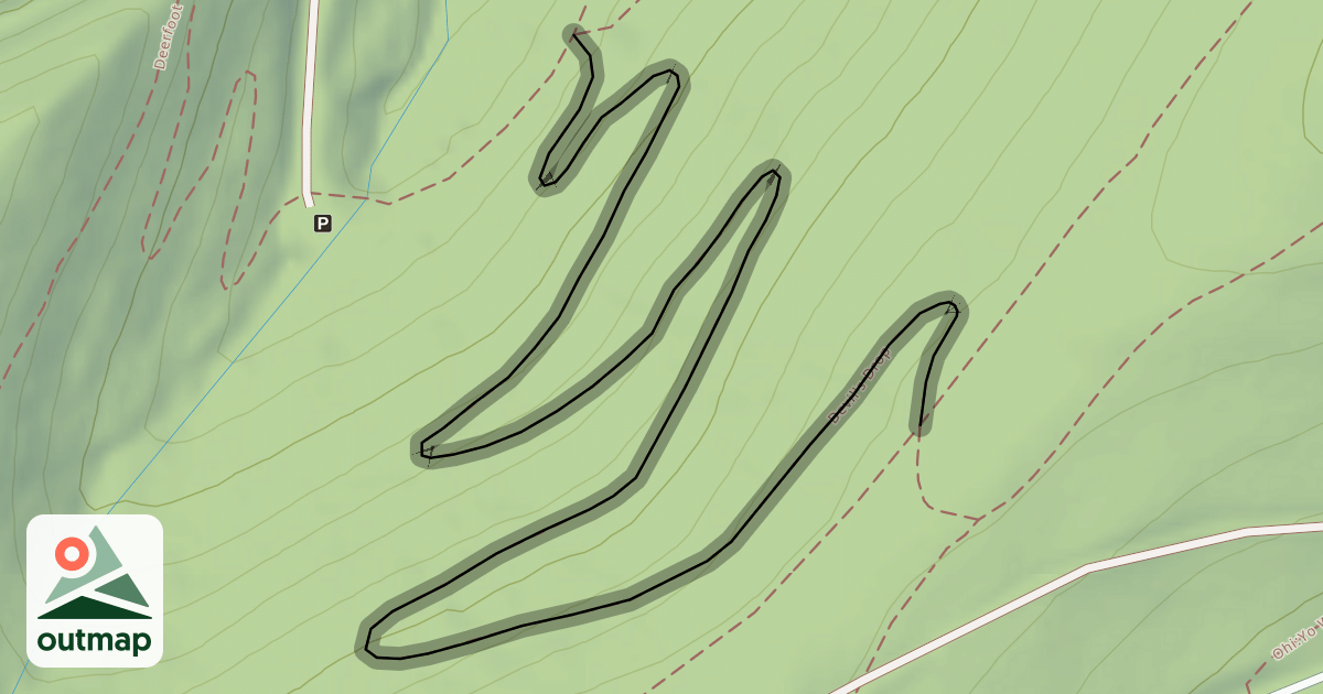 Map of Devil's Drop