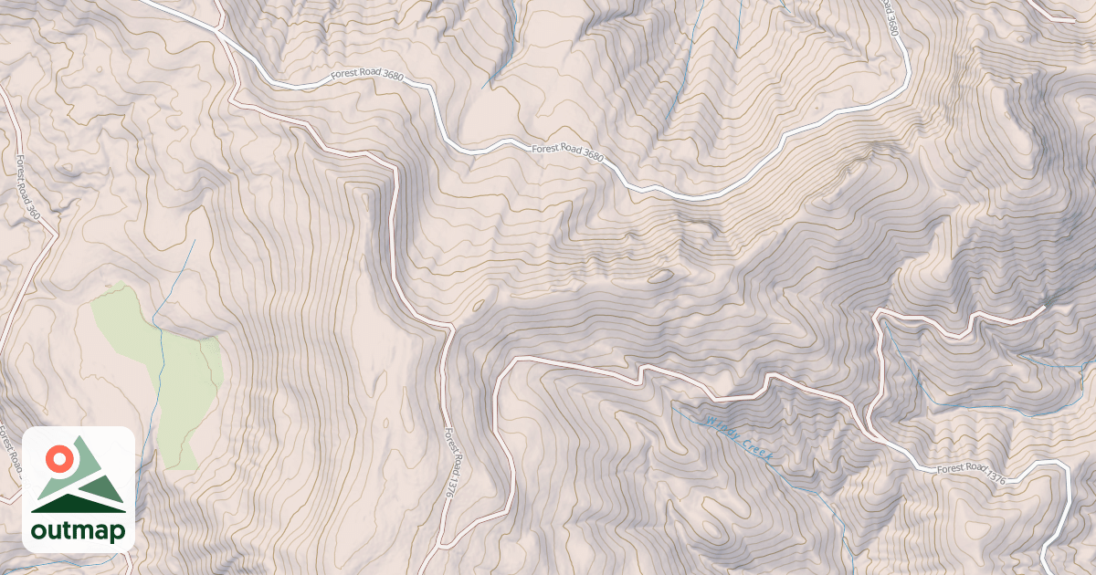 Map of CHETCO RIVER