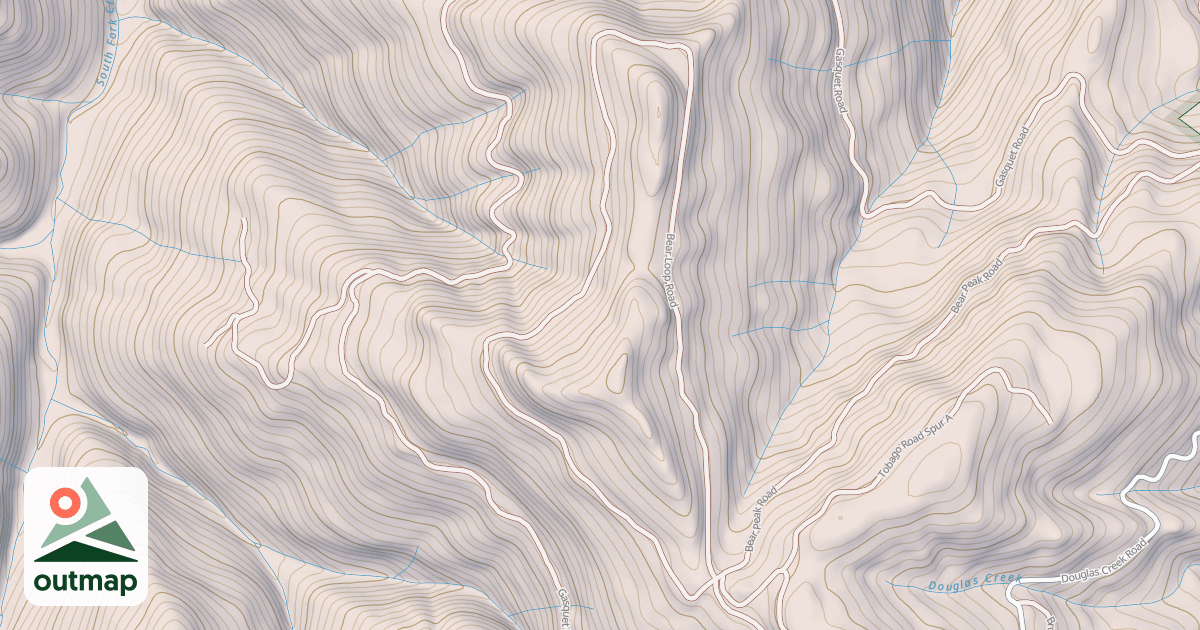 Map of BEAR LOOP