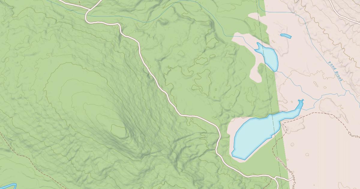 Map preview of Church Pond Snomo