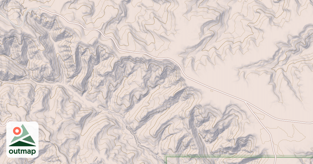 Map of (FDR) N FK PRAIRIE DOG