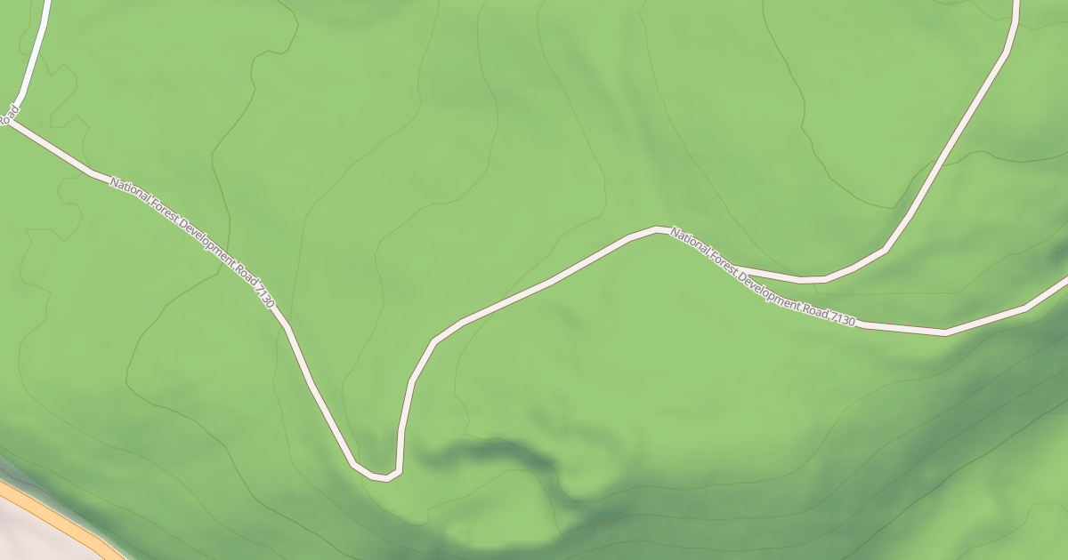 Map preview of CHRISTOFF TRAIL ACCESS