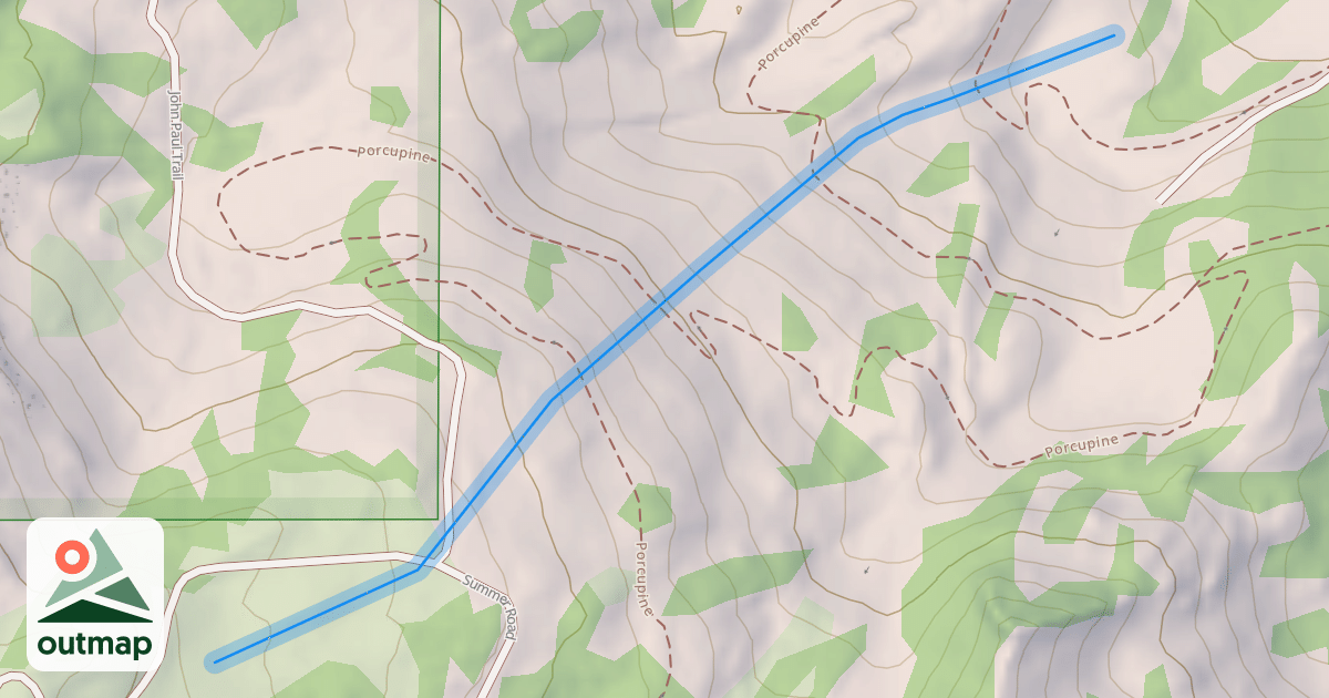 Map of Porky Face