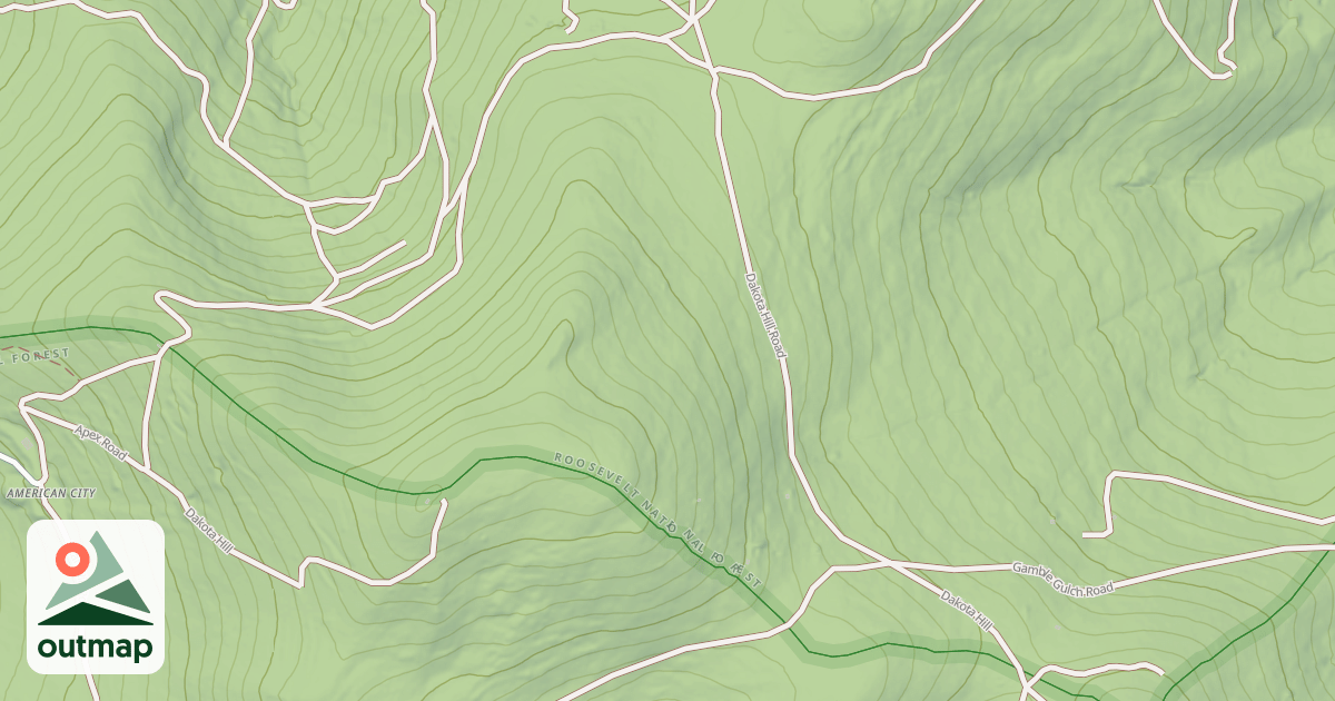 Map of DAKOTA HILL