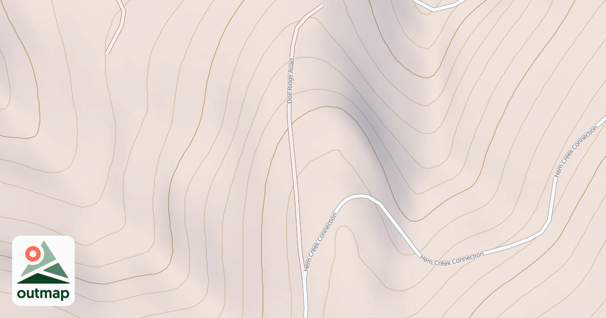 Map of DOE RIDGE
