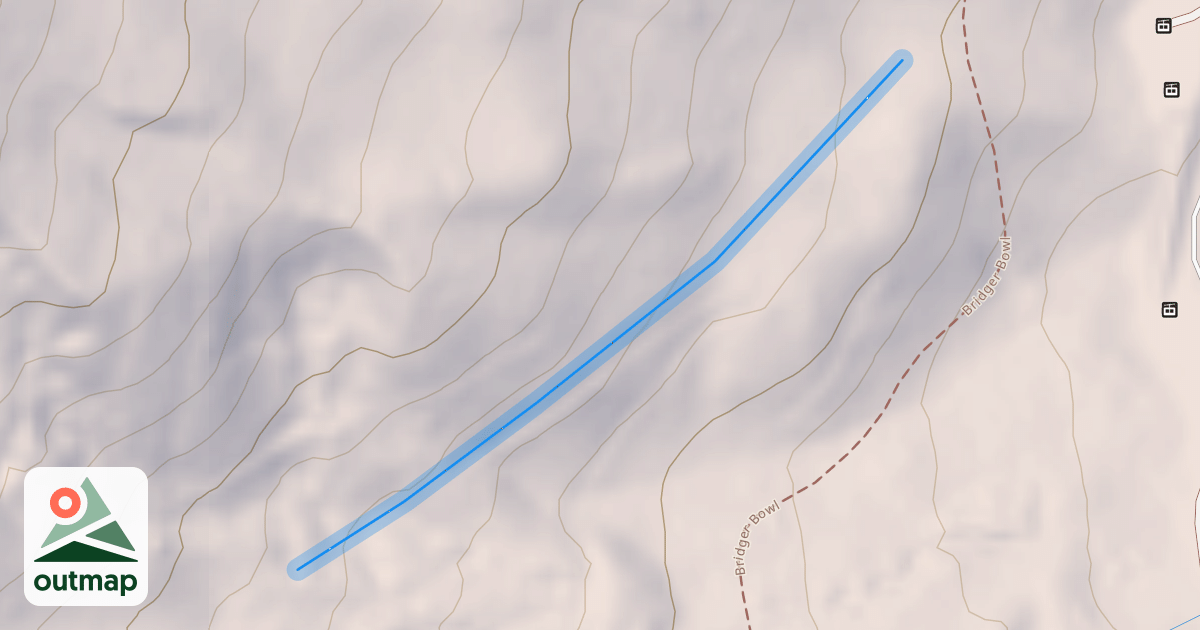 Map of Bridger Return