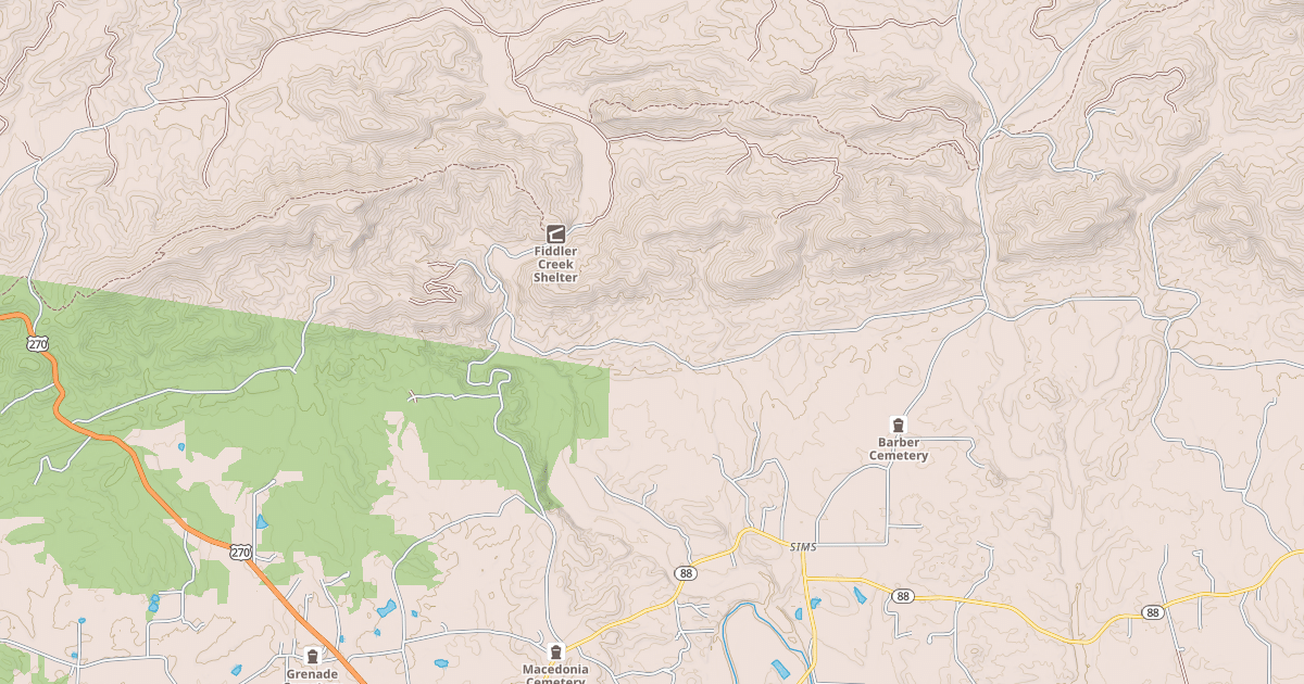 Map preview of SIMS FIDDLER CREEK
