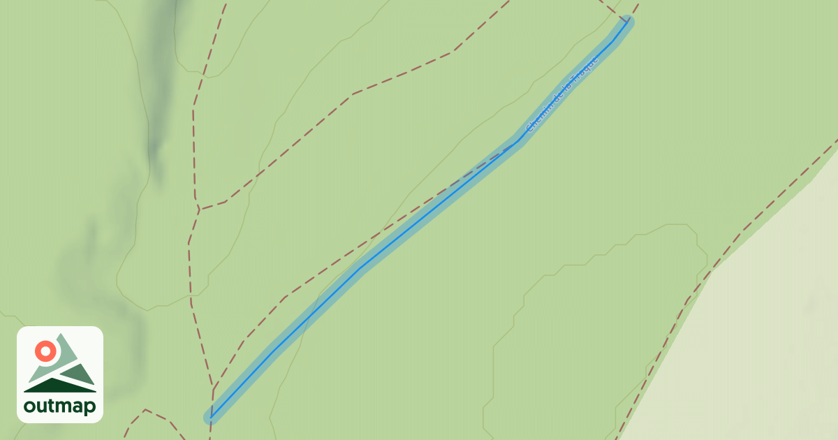 Map of Chemin de la Traque