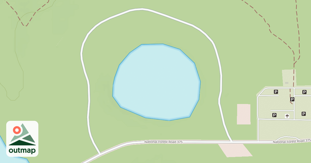 Map of LOST LAKE REC LOOP