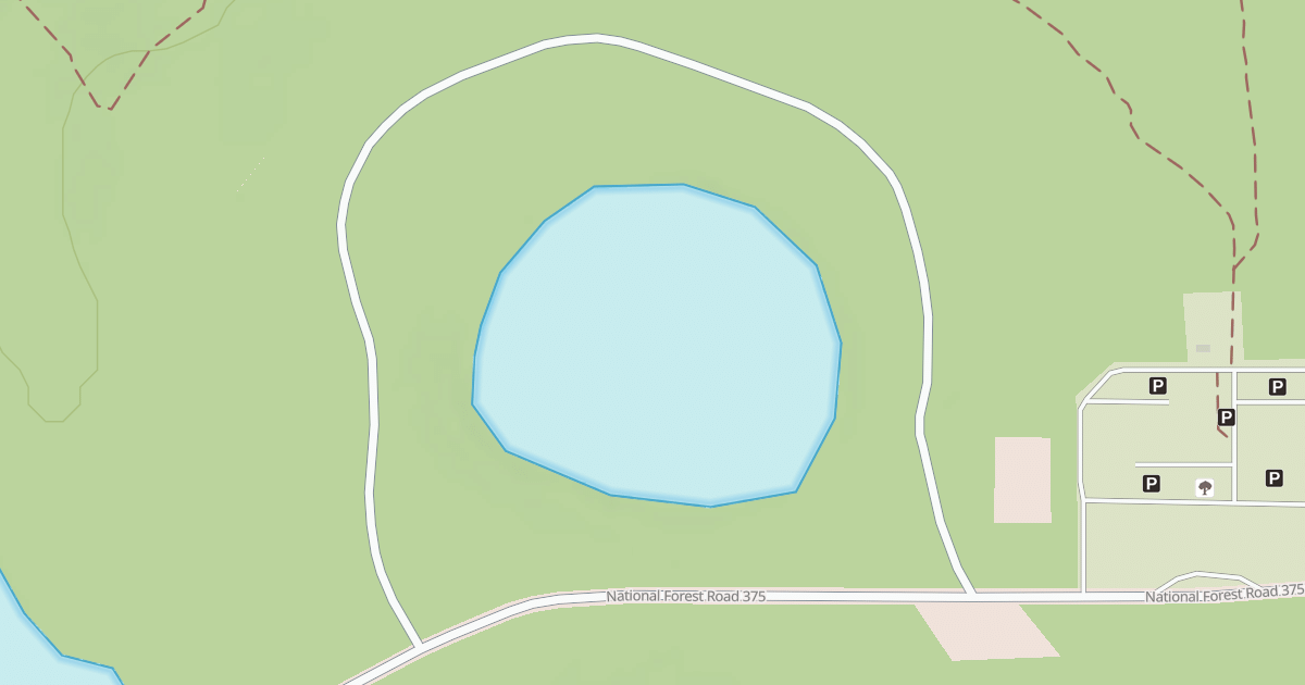 Map preview of LOST LAKE REC LOOP