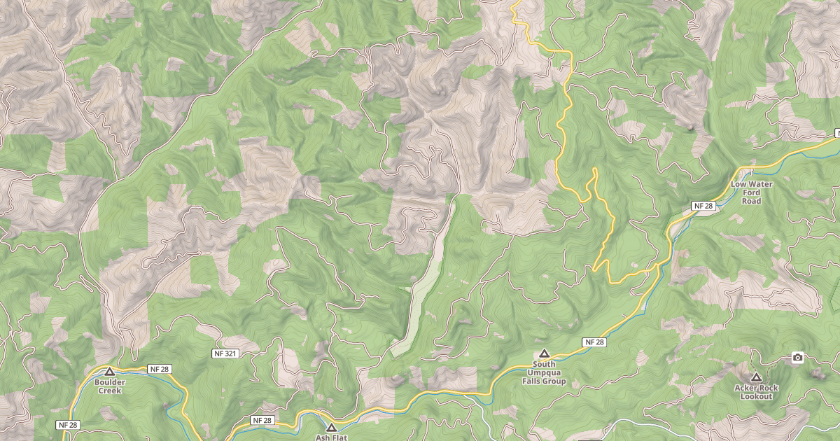 Map preview of ASH VALLEY