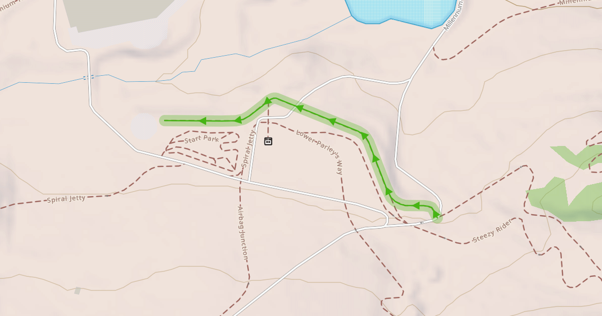 Map preview of Outdoor Pump Track