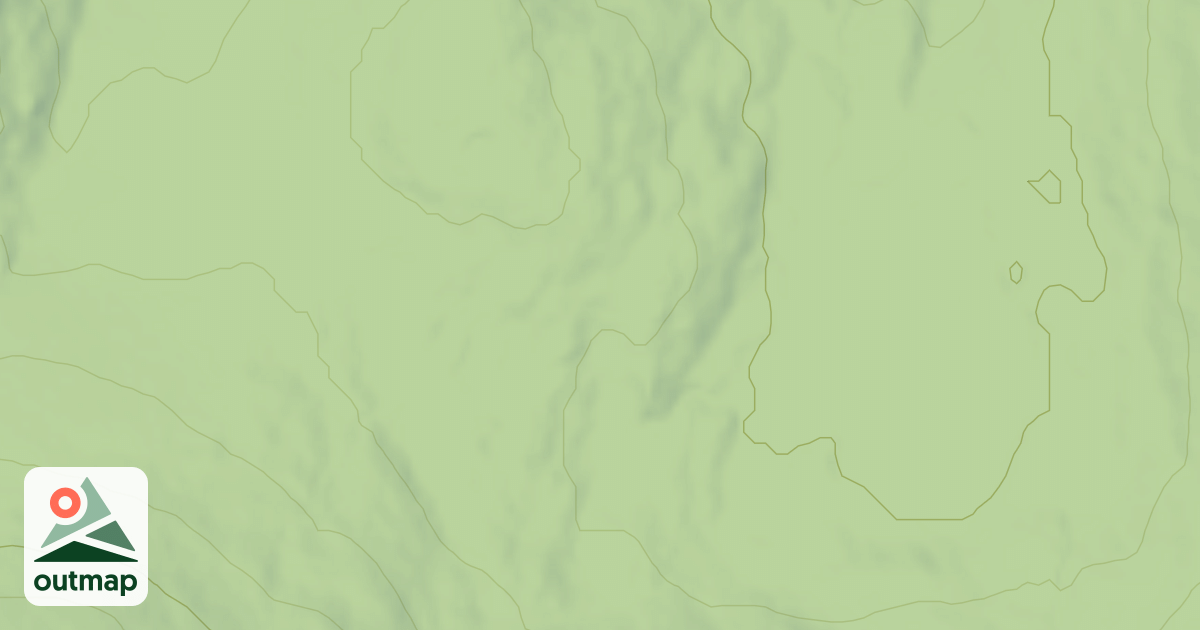 Map of Bryant Mountain Trail
