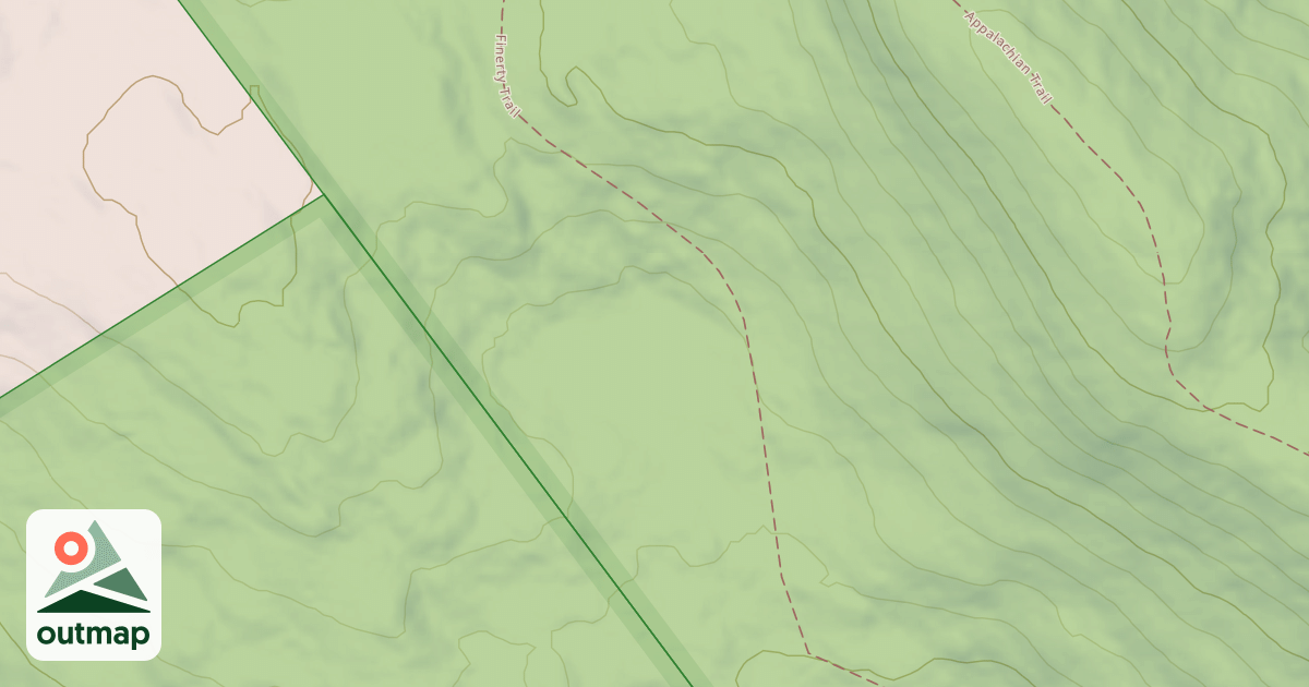 Map of Finerty Trail