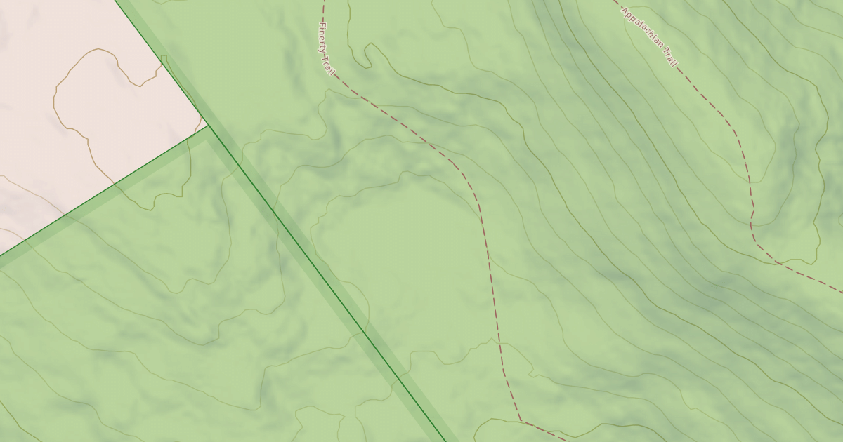 Map preview of Finerty Trail