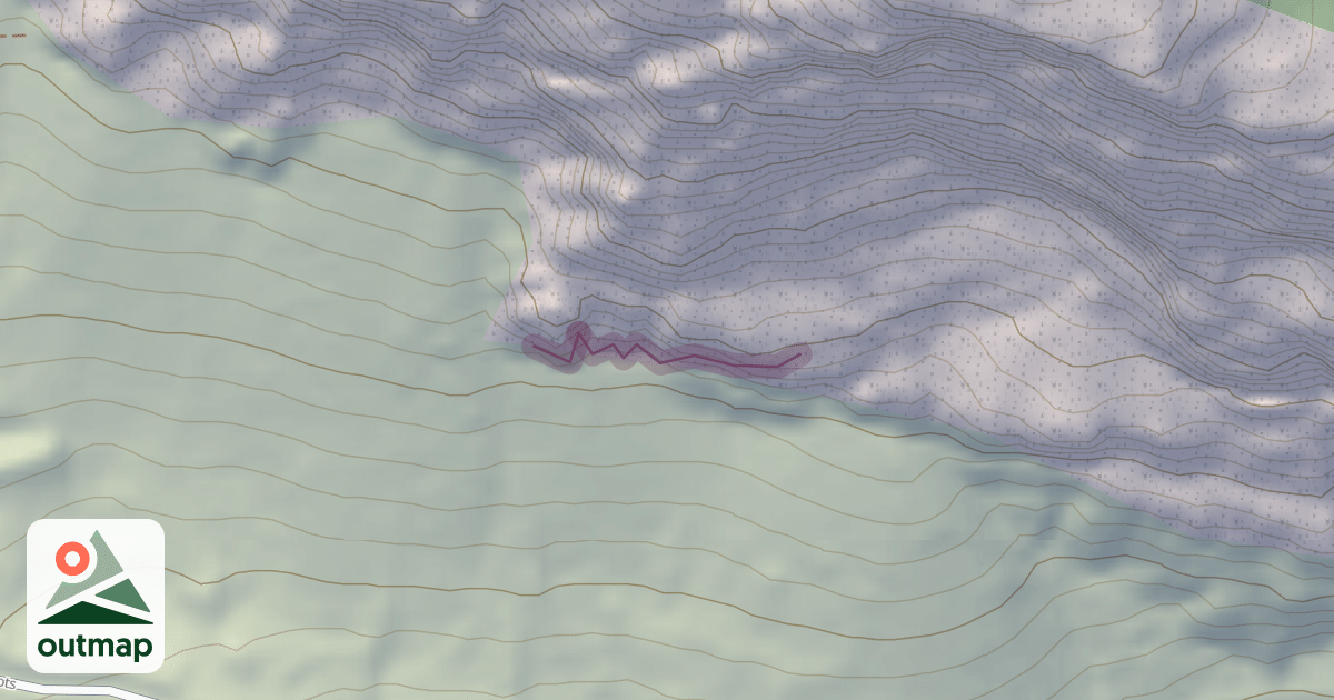 Map of Falaise de Meolans