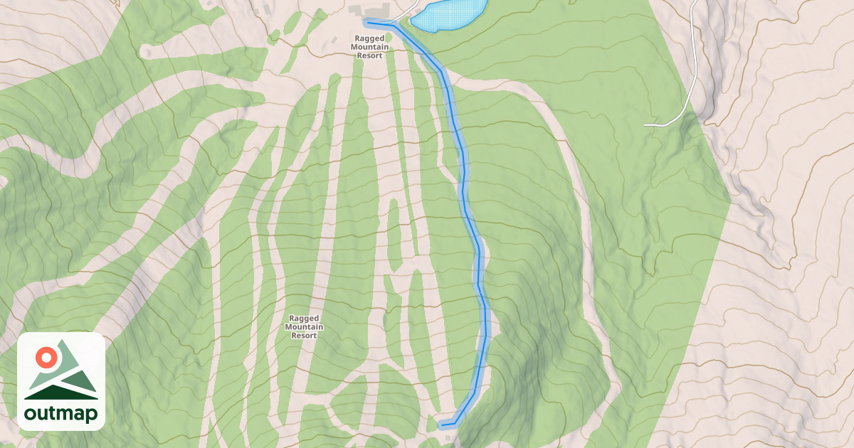 Map of Lower Ridge