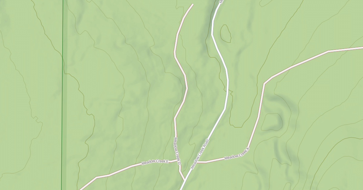 Map preview of MEADOW CREEK D