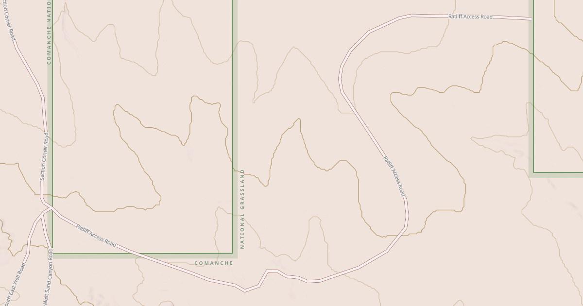 Map preview of RATLIFF ACCESS