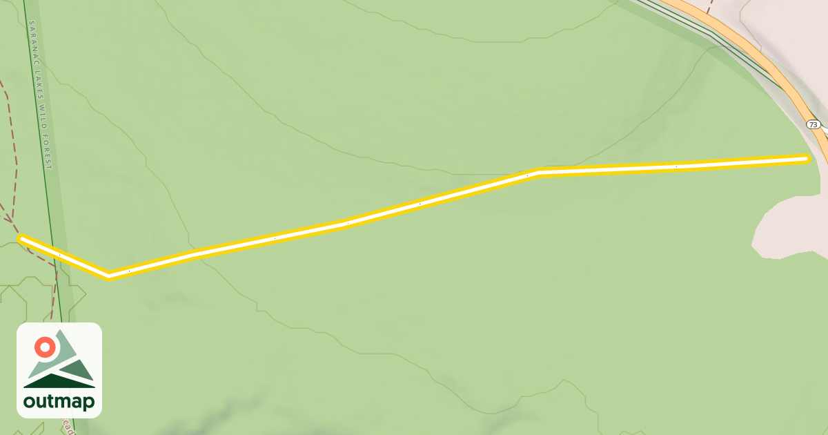 Map of Jack Rabbit Trail