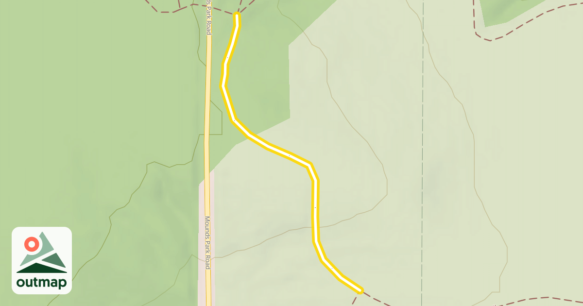 Map of Pleasure Valley Trail